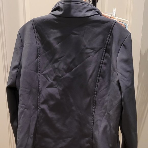 Women's Larry Levine Sport softshell jacket Large L gray - Picture 2 of 4